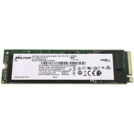 MICRON SSD 256 GB Nvme 2280